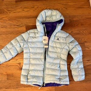 Adidas Light Down Jacket - Frost Blue